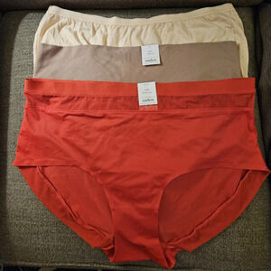 Auden Fruit of the Loom Bundle Lot ladies plus size underwear panties size 1X/9
